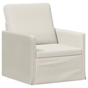 vidaXL Viena sofa Kreminė 70 x 81 x 82 cm Aksomas