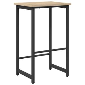 vidaXL Baro taburetė Sonoma ąžuolas 40 x 32 x 74 cm Apdirbta mediena