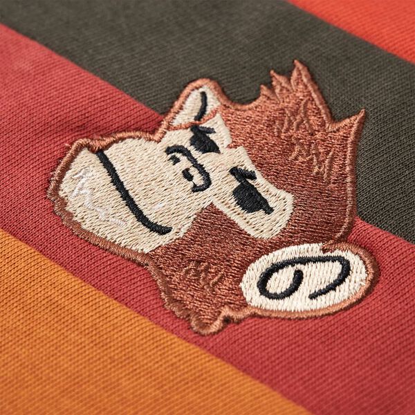 Vaiki&scaron;kas sportinis megztinis, oranžinės spalvos, 92 dydžio