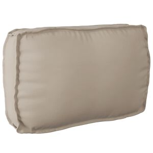 vidaXL Pagalvėlė Oksfordo audinys Taupe 70 x 40 x 12 cm