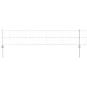 vidaXL Euro tvoros su stulpu 25 x 0,4 m Galvanizuotas plienas