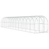 vidaXL Vi&scaron;tų būdas Sidabrinė 1200 x 200 x 200 cm Galvanizuotas plienas