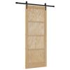 vidaXL Slankios durys ORKDAL Natūrali 83 x 211 cm
