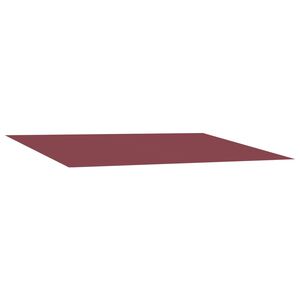 vidaXL Markizės pakaitinis audinys Bordo raudona 350 x 250 cm