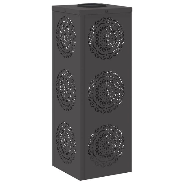 vidaXL Saulės LED &scaron;aligatvio &scaron;viesa 2 pcs Juoda