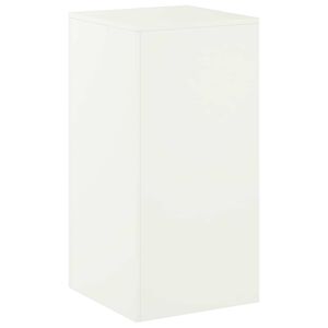 vidaXL Augalų stovas Balta 40 x 40 x 80 cm Plienas