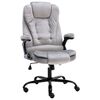 vidaXL Biuro kėdė, &scaron;viesiai pilkos spalvos, aksomas