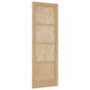vidaXL Vidaus durys 73,5 x 211 cm fanera Natūrali