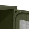 vidaXL Highboard Olive Green 68x39x123 cm Plienas