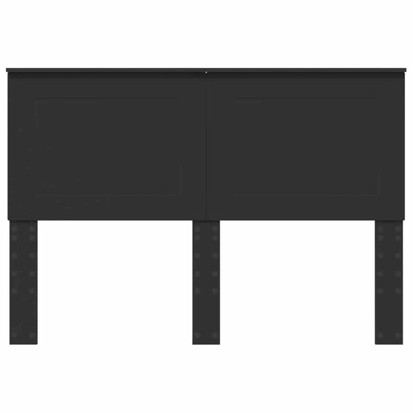 vidaXL Galvūgalis Juodas ąžuolas 160 cm Apdirbta mediena