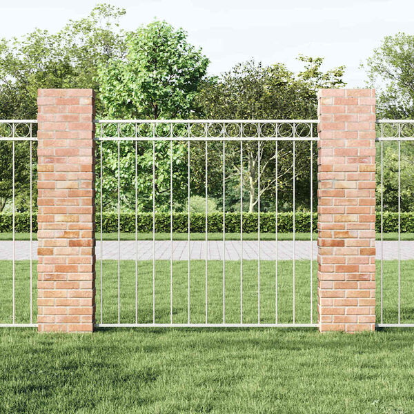 vidaXL Tvorelių elementas Assen Balta 170 x 150 cm Plienas