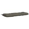 vidaXL Suoliuko pagalvė VIANEN 100% poliesteris Pilka 100 x 40 x 12 cm