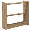 vidaXL Biliardo lazdos stovas Apdirbta mediena 60 x 20 x 57 cm