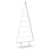 vidaXL Metalinis Kalėdų medis KUOPIO 150 cm Plienas Balta