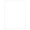 vidaXL Vestuvinis Arklys Balta 150 x 49,5 x 200 cm Plienas