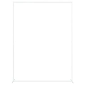 vidaXL Vestuvinis Arklys Balta 150 x 49,5 x 200 cm Plienas
