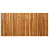 vidaXL 7 dalių sodo valgomojo komplektas, 201,5x100 cm, akacijos medienos masyvas