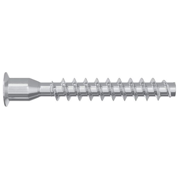 vidaXL Confirmat varžtai 12 pcs Sidabro Metalas