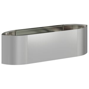 vidaXL Pakelta sodo lova Galvanizuotas plienas 140 x 40 x 40 cm