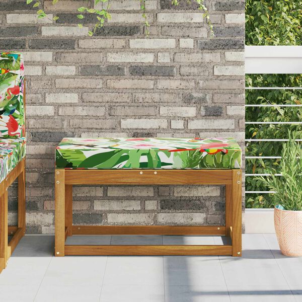 vidaXL Lauko Sėdimosios Pagalvė spalvingas 80 x 40 x 8 cm