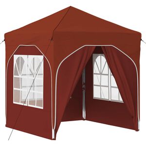 vidaXL Pop-up &scaron;ventinis palapinė 192 x 192 x 245 cm Terakotos
