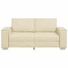 vidaXL Sofa Kreminė 180 x 78 x 84 cm audinys