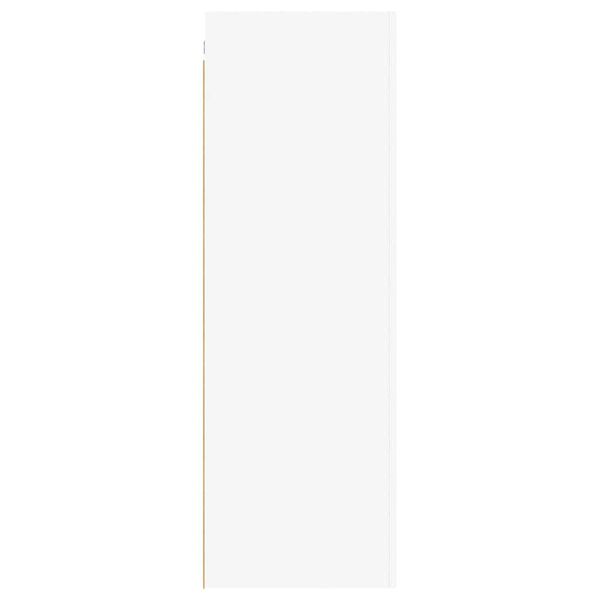 vidaXL Televizoriaus spintelė, balta, 30,5x30x90cm, apdirbta mediena