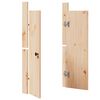 vidaXL Virtuvės durys MEPPEL 2 pcs Kreminė 50 x 9 x 82 cm