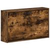 vidaXL Sieninis batų kabinetas UTRECHT 71 x 17 x 43 cm Dūminio ąžuolo