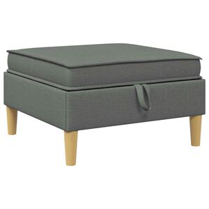 vidaXL Sofa su saugojimu Audinys