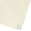 vidaXL Balkono Ekranas Kreminė 110 x 200 cm Oksfordo audinys