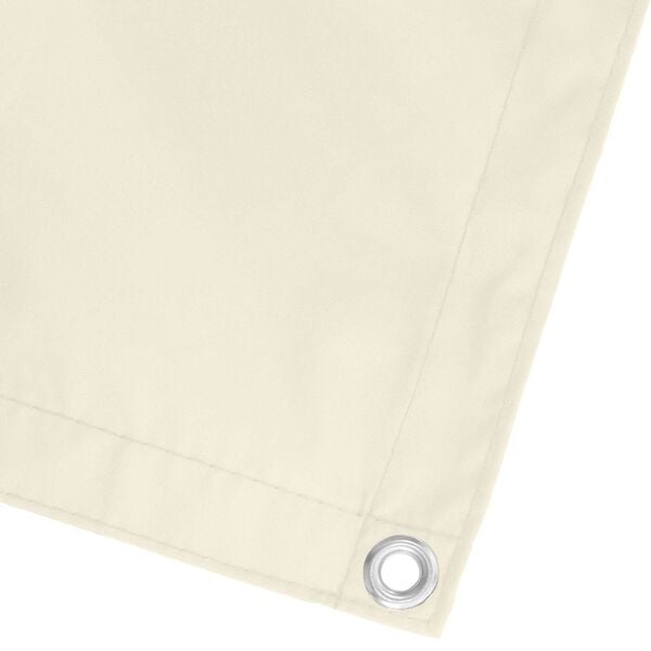 vidaXL Balkono Ekranas Kreminė 110 x 200 cm Oksfordo audinys