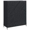 vidaXL Pingpongo stalo uždangalas 165 x 70 x 185 cm audinys Juoda