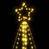 vidaXL LED Kalėdų eglutė 615 LEDs Šiltai balta 404,5 cm