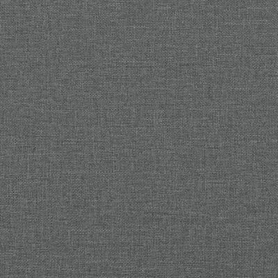 vidaXL Suoliukas, tamsiai pilkos spalvos, 81,5x41x49cm, audinys