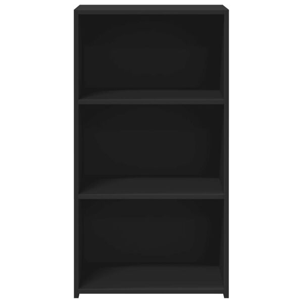 vidaXL Šoninė spintelė, juodos spalvos, 50x41x93cm, apdirbta mediena