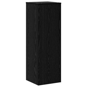 vidaXL Augalų stovas Juodas ąžuolas 33 x 33 x 100 cm Apdirbta mediena