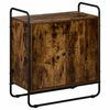 vidaXL Indauja Dūminio ąžuolo 68 x 35 x 75 cm Apdirbta mediena