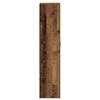 vidaXL batų spintelė Old Wood 80x39x178 cm Engineered Wood