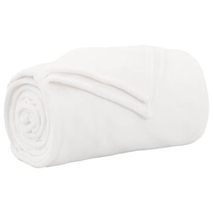 vidaXL Antklodė Balta 130 x 150 cm 0.51 kg Flysas