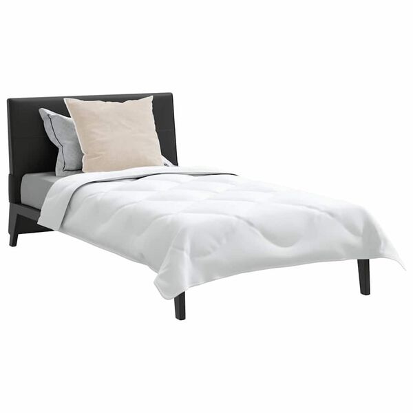 vidaXL Visų sezonų antklodė su pagalve 2 pcs Balta Mikropluoštas