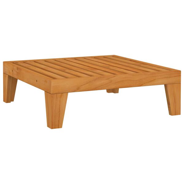 vidaXL Modulinė pakoja su tamsiai pilka pagalvėle, akacijos masyvas