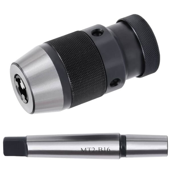 vidaXL Greito atleidimo grąžto griebtuvas, MT2-B16 su 13mm suspaudimu