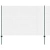vidaXL Suvirintas vielos tvora su stulpeliais 25 x 1,6 m Žalia