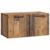 vidaXL Sieninė TV spintelė Sendintos medienos 59,5 x 31 x 30 cm