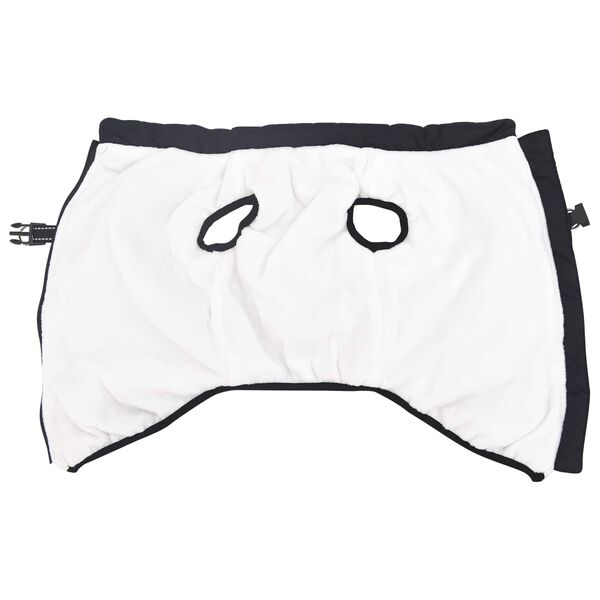 vidaXL &Scaron;uns Kailinis Jūrinė mėlyna L48 Fleece ir poliesteris