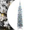 vidaXL Dirbtinė Kalėdų eglutė Žalia 180 cm PVC, plienas ir plastikas