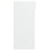 vidaXL &Scaron;oninė spintelė, baltos spalvos, 30x42,5x93cm, apdirbta mediena