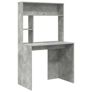 vidaXL Stalas Betono pilka 91 x 50 x 149 cm Apdirbta mediena