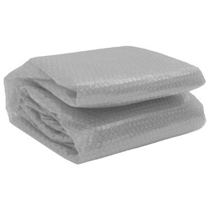 vidaXL Saulę sugerianti baseino plėvelė, pilkos spalvos, 527cm, PE